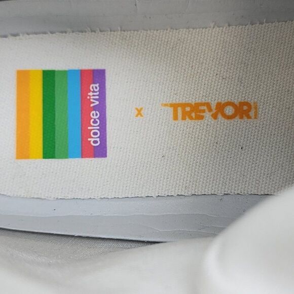 Dolce Vita X Trevor Project "Walk with Pride" High Tops, Women's 14/Men's 12 - Picture 8 of 8